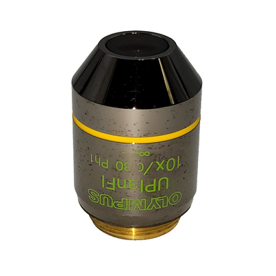 Olympus Microscope Objective UPlanFl 10x Ph1 Phase Contrast - microscopemarketplace