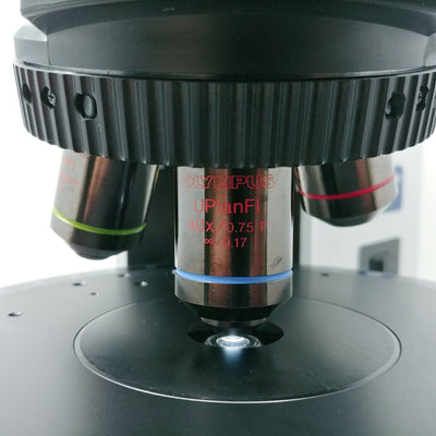 Olympus Microscope BX51 Pol Polarizing with Bertrand Lens and BF/DF - microscopemarketplace