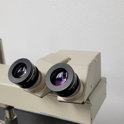 Olympus Stereo Microscope SZH10 with Dual Nosepiece & Dual Observation Bridge - microscopemarketplace