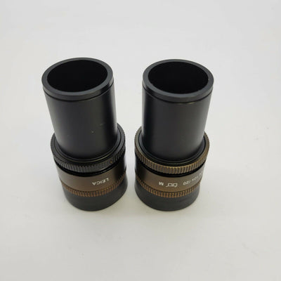 Leica Microscope Eyepiece Pair HC Plan 10x/20 M 507802 - microscopemarketplace