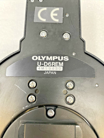 Olympus Microscope 6 Place Motorized Nosepiece U-D6REM - microscopemarketplace