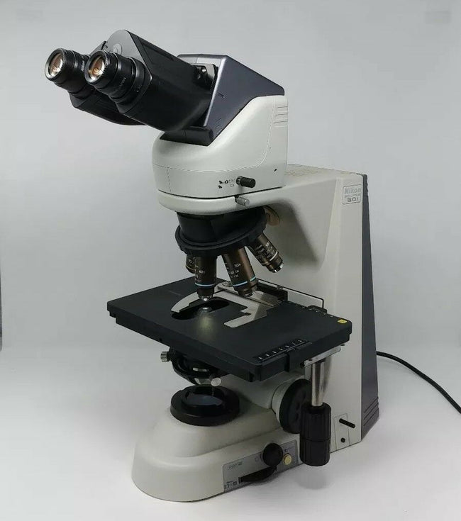 Nikon Microscope Eclipse 50i with 50x Oil Objective - microscopemarketplace