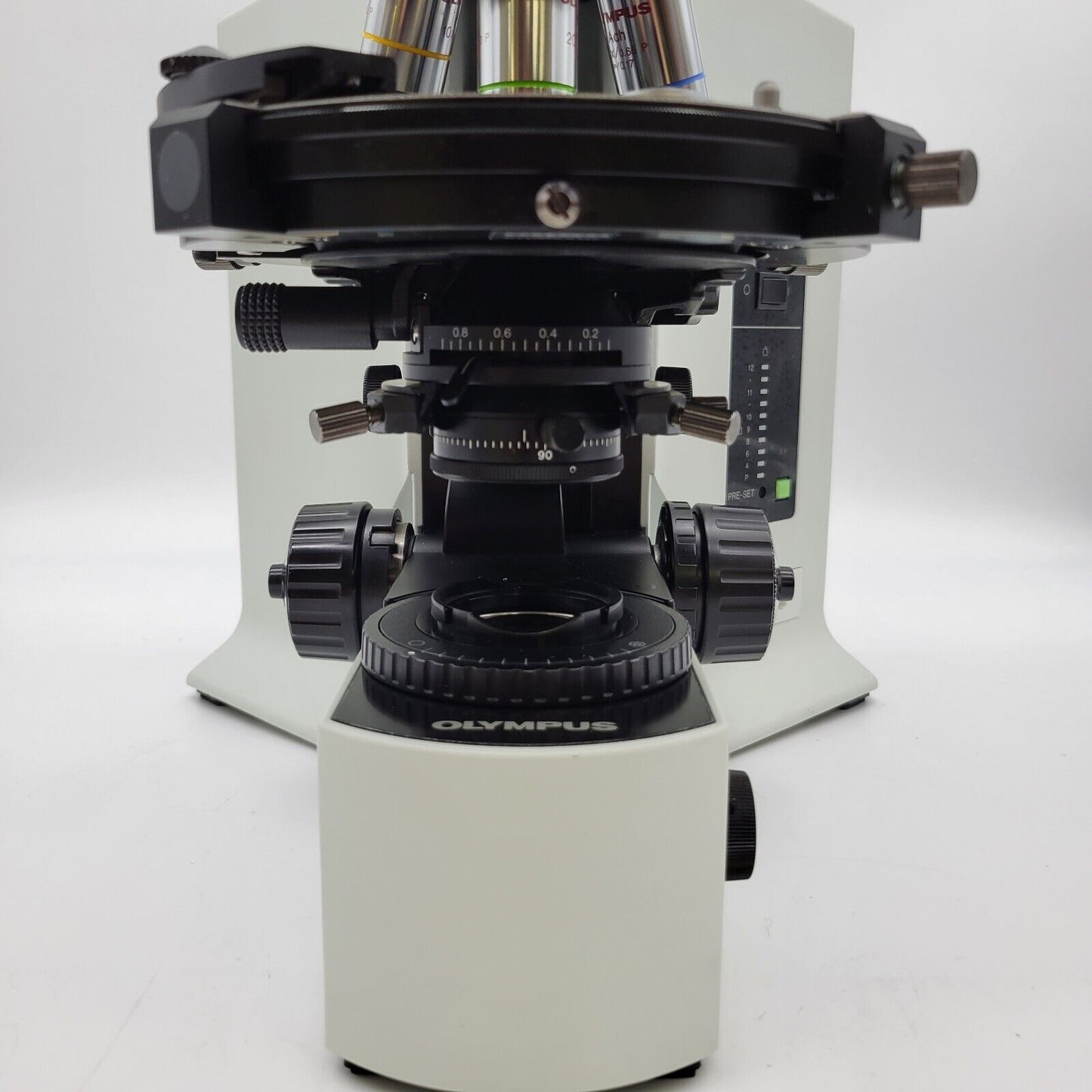 Olympus Microscope BX51 Pol Polarizing with Bertrand Lens - microscopemarketplace