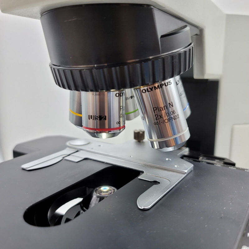 Olympus Microscope BX40 LED with Tilting Head for Pathology - microscopemarketplace