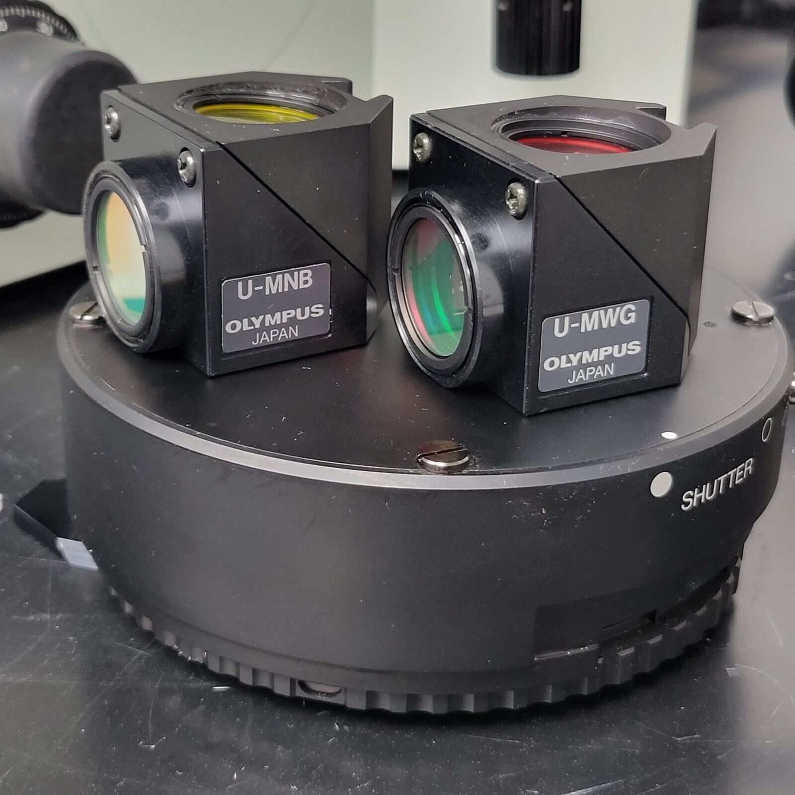 Olympus Microscope IX50 with Fluorescence, Phase Contrast, & Fluorite