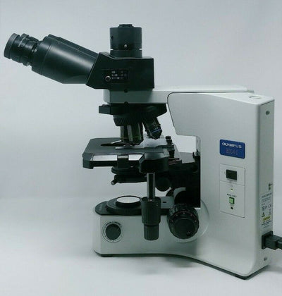 Olympus Microscope BX41 with PlanApos and Superwide Head - microscopemarketplace