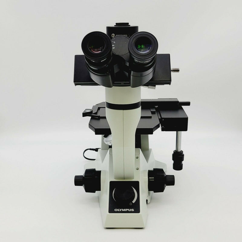 Olympus Microscope GX41 Metallurgical with Trinocular Head - microscopemarketplace