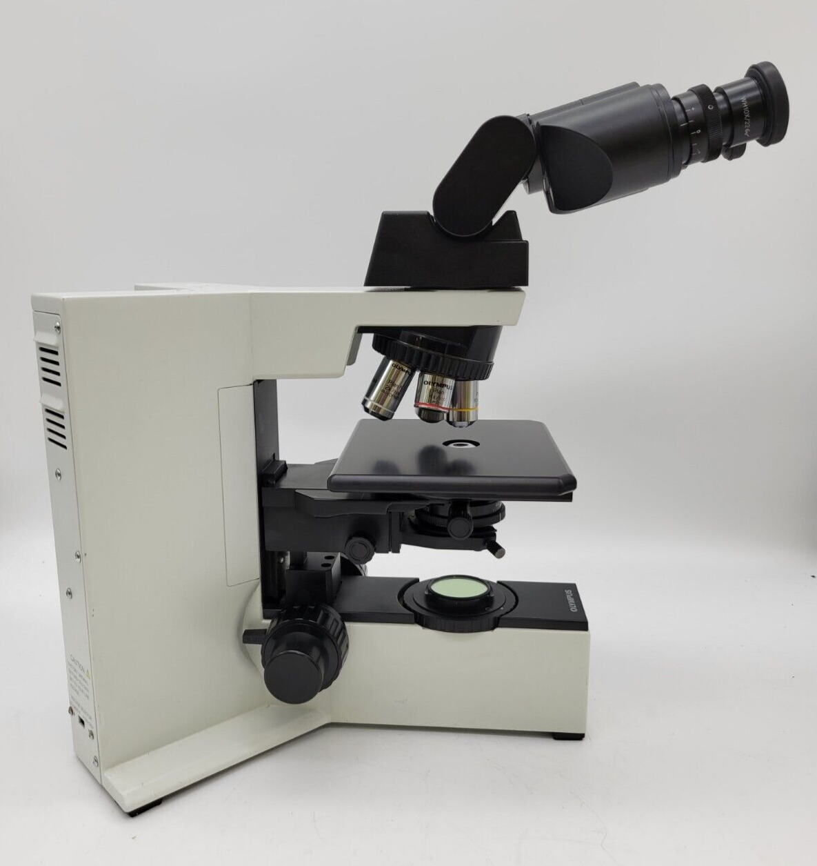 Olympus Microscope BX40 w. Fixed Stage, Tilt Head, & 2x Objective for Pathology - microscopemarketplace