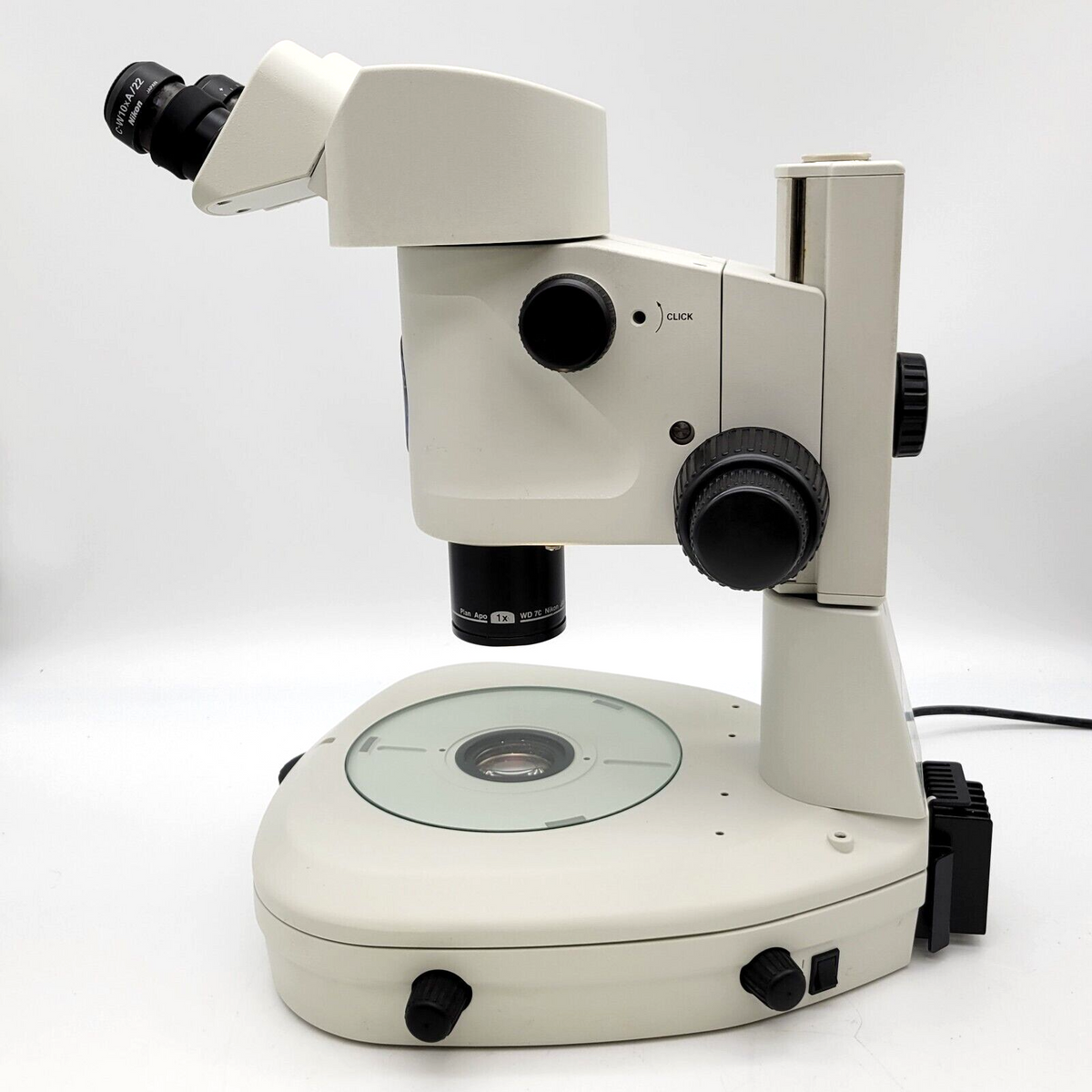 Diascopic Microscope Nikon Stereo Microscope SMZ1500 with Mirrored Diascopic Transmitted Li