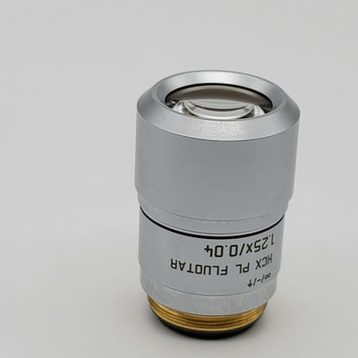Leica Microscope HCX PL Fluotar 1.25X - microscopemarketplace