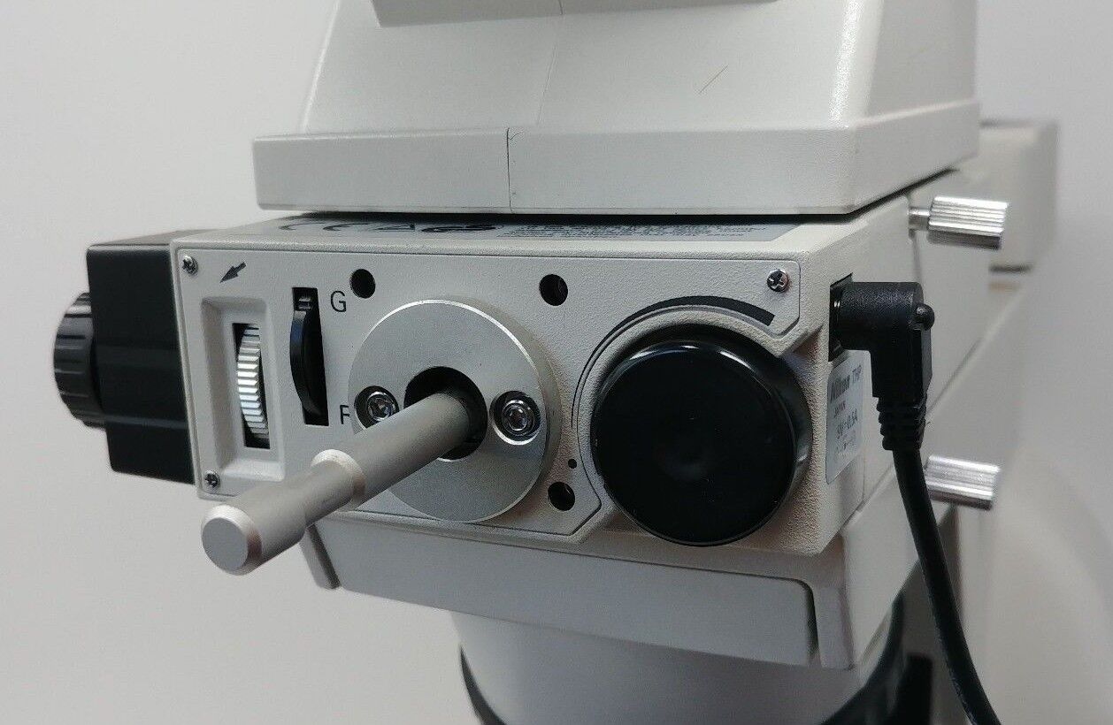 Nikon Microscope Eclipse E400 with Dual Head Bridge - microscopemarketplace