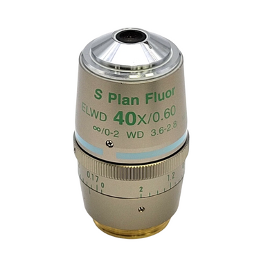 Nikon Microscope Objective S Plan Fluor ELWD 40x Ph2 Phase Contrast - microscopemarketplace