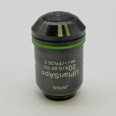 Olympus Microscope Objective UPlanSApo 20X Oil - microscopemarketplace