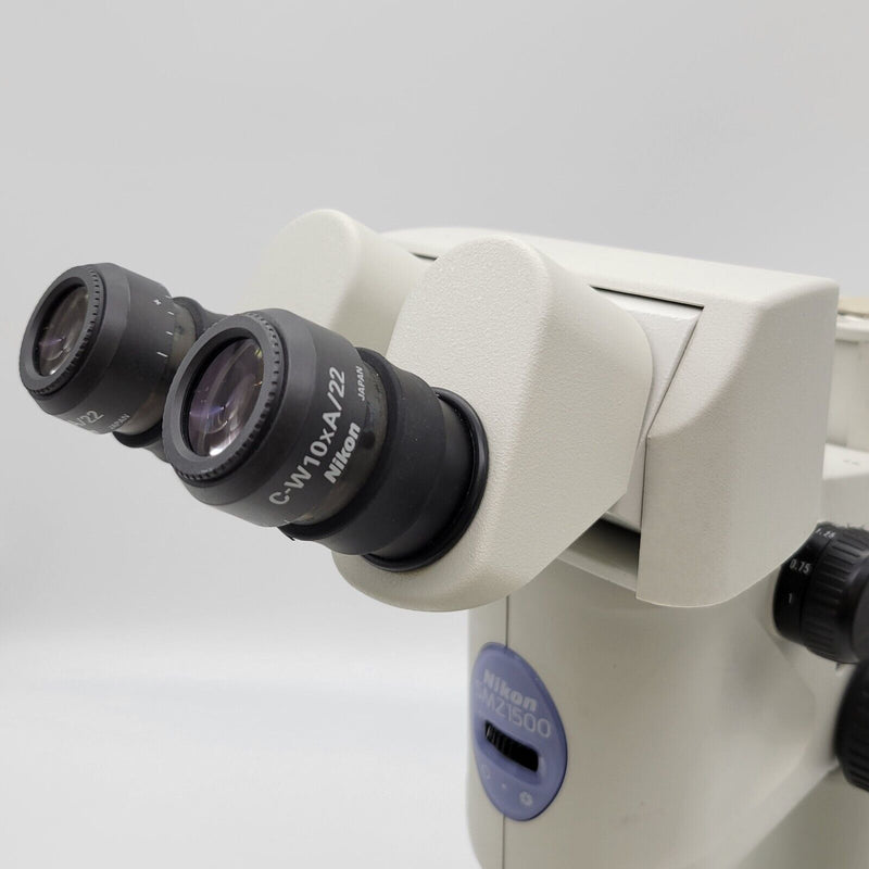 Diascopic Microscope Nikon Stereo Microscope SMZ1500 with Mirrored Diascopic Transmitted Li