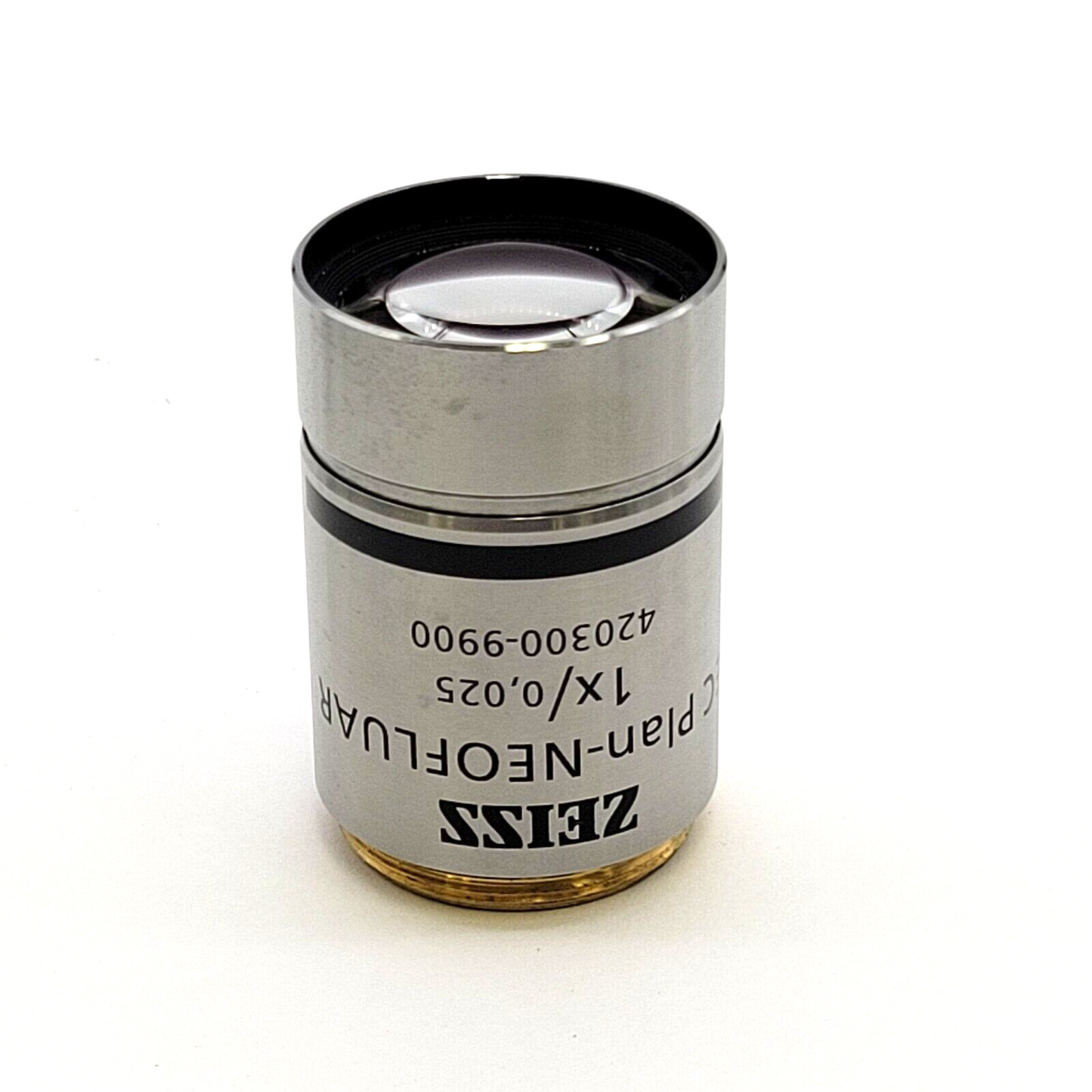 Zeiss Microscope Objective EC Plan-Neofluar 1x  420300-9900 - microscopemarketplace