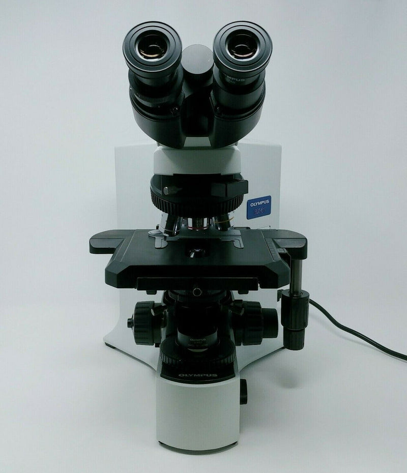 Olympus Microscope BX41 with Binocular Head, Polarizer, Analyzer, U-POT U-ANT - microscopemarketplace
