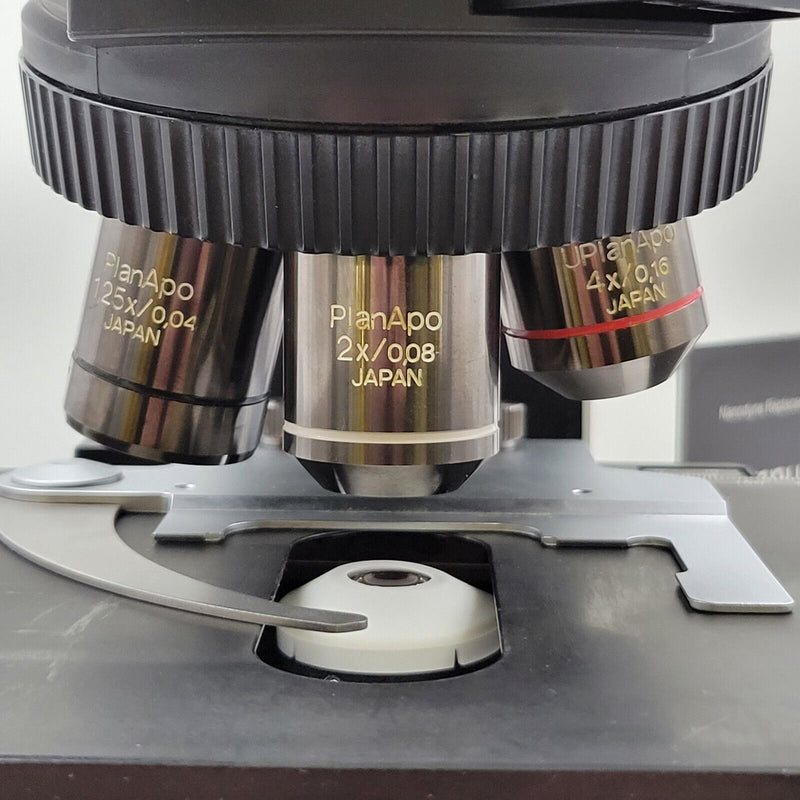 Olympus Microscope BX50 LED with PlanApo Objectives Pathology - microscopemarketplace