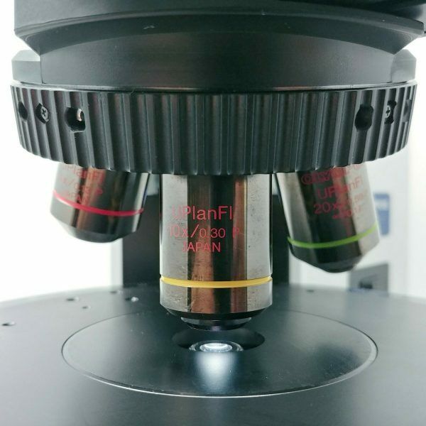 Olympus Microscope BX51 Pol Polarizing with Bertrand Lens and BF/DF - microscopemarketplace