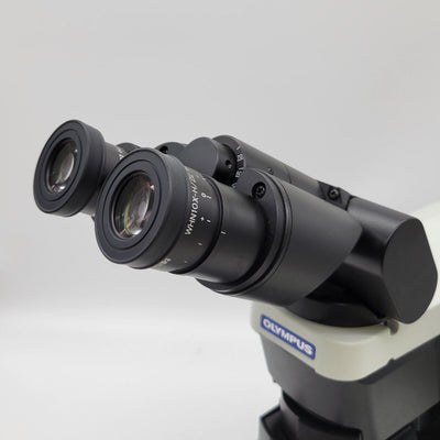 Olympus Microscope BX46 LED with Apo 2x, Fluorite Objectives & Tilting Binocular - microscopemarketplace
