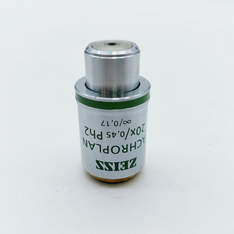 Zeiss Microscope Objective Achroplan 20x Ph2 Phase Contrast 440041 - microscopemarketplace