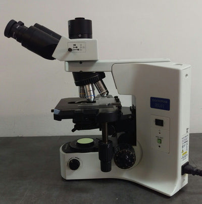 Olympus Microscope BX41 with Trinocular Head and 100x - microscopemarketplace