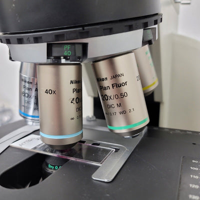 Nikon Microscope E600 with DIC and Fluorescence - microscopemarketplace