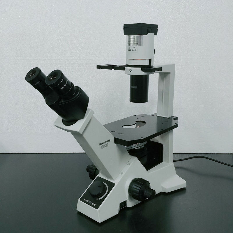 Olympus Microscope CK30 Inverted with Phase Contrast - microscopemarketplace