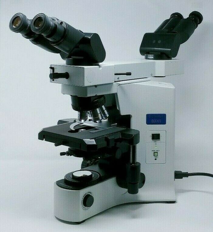 Olympus Microscope BX41 with Front to Back Bridge - microscopemarketplace