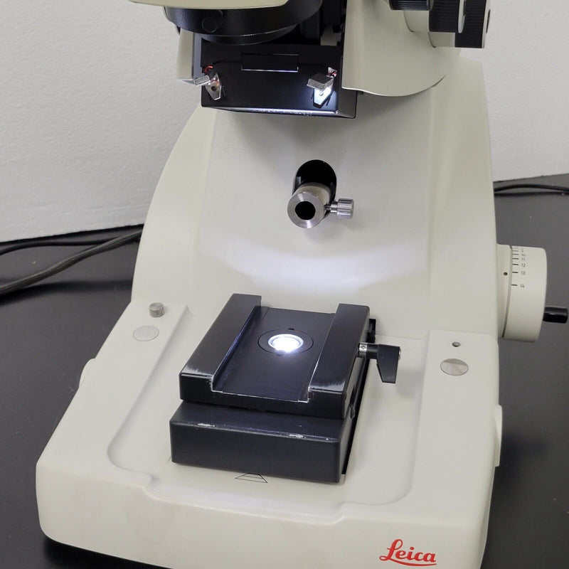 Leica Ultramicrotome EM UC7 with MZ6 Pod and Tilting Binocular Head - microscopemarketplace