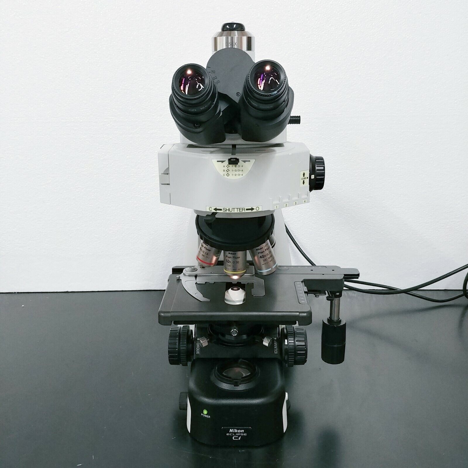 Nikon Microscope Eclipse Ci-S with Fluorescence and Exfo X-Cite ...