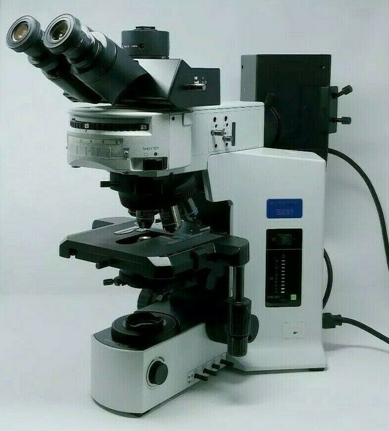 Olympus Microscope BX51 with Fluorescence - microscopemarketplace