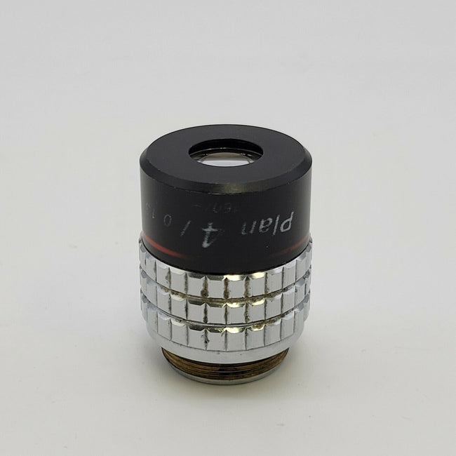 Nikon Microscope Objective Plan 4x 160/- - microscopemarketplace