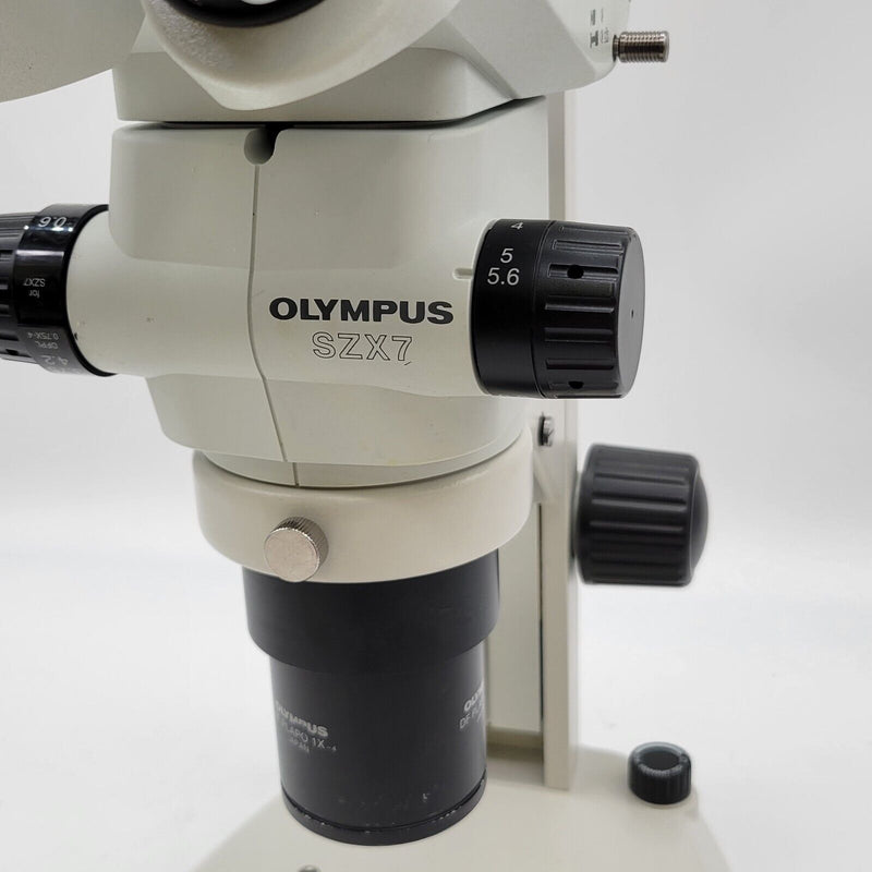 Olympus Stereo Microscope SZX7 w Trinocular Head & Transmitted ...