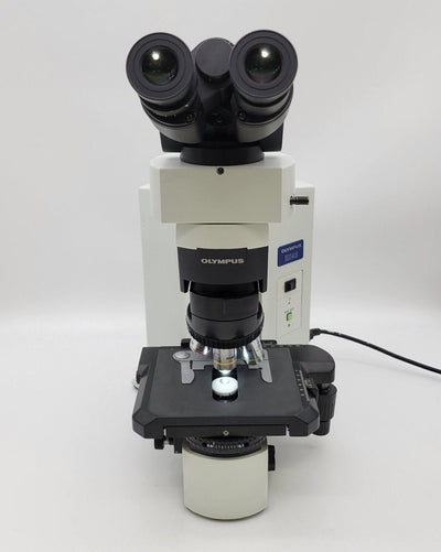 Olympus Microscope BX45 Pathology / Mohs with Tilting Head and Camera Port - microscopemarketplace