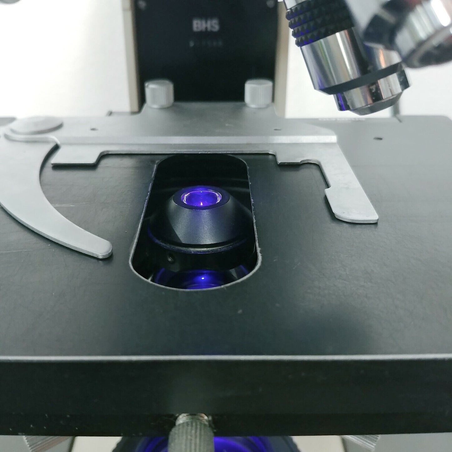 Olympus Microscope BH2 with Fluorescence & SPlan Objectives - microscopemarketplace