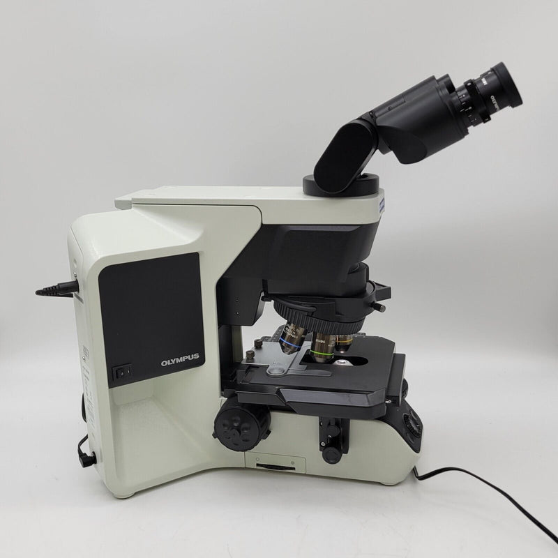 Olympus Microscope BX46 LED with Apo 2x, Fluorite Objectives & Tilting Binocular - microscopemarketplace