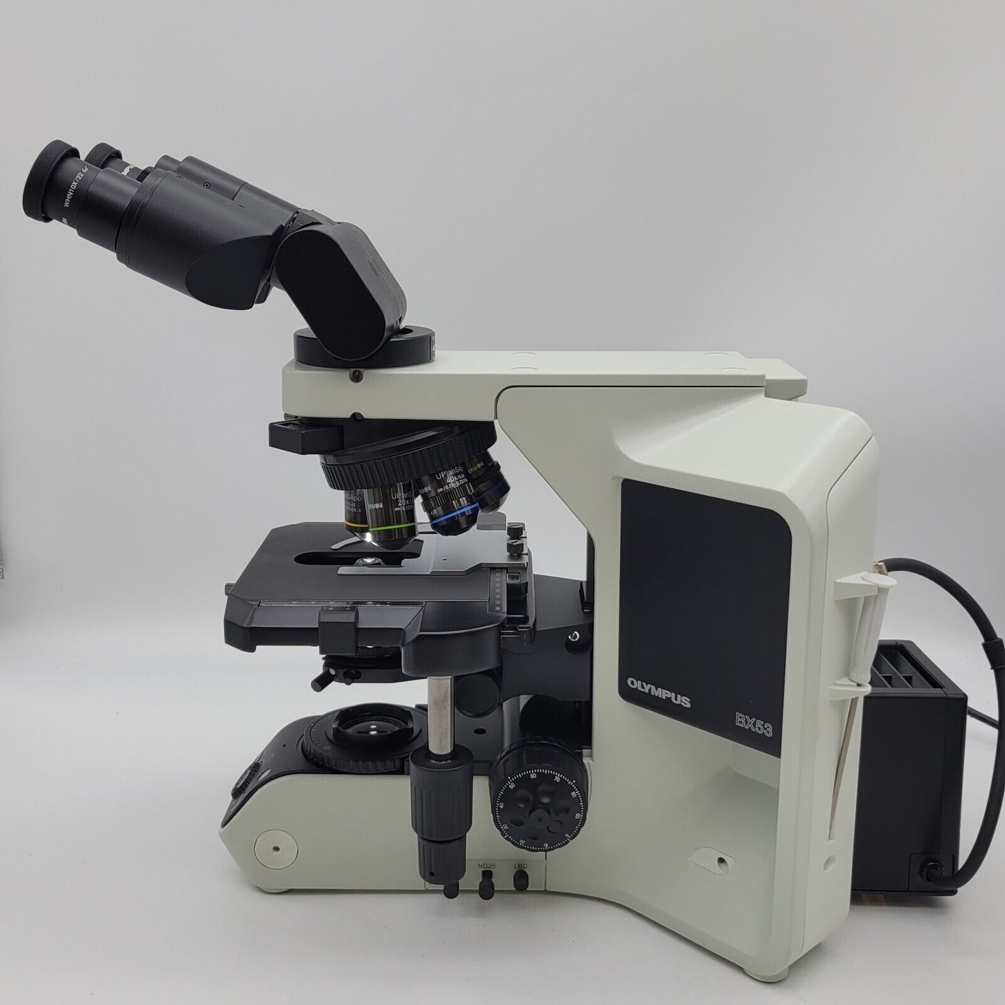 Olympus Microscope BX53 with 2x, Apo Objectives and Tilting Head for Pathology - microscopemarketplace