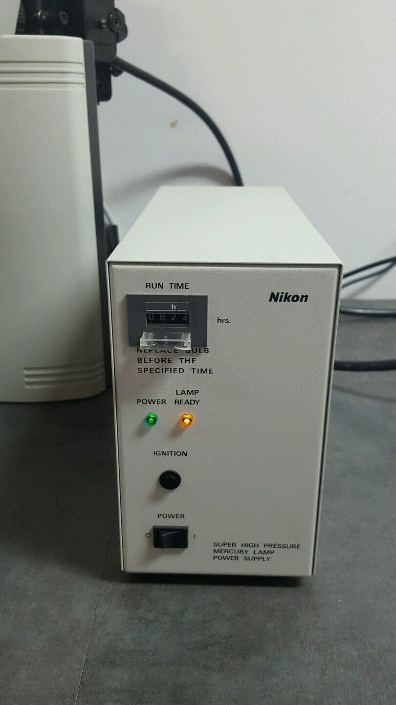 Nikon Microscope 80i with Fluorescence - microscopemarketplace