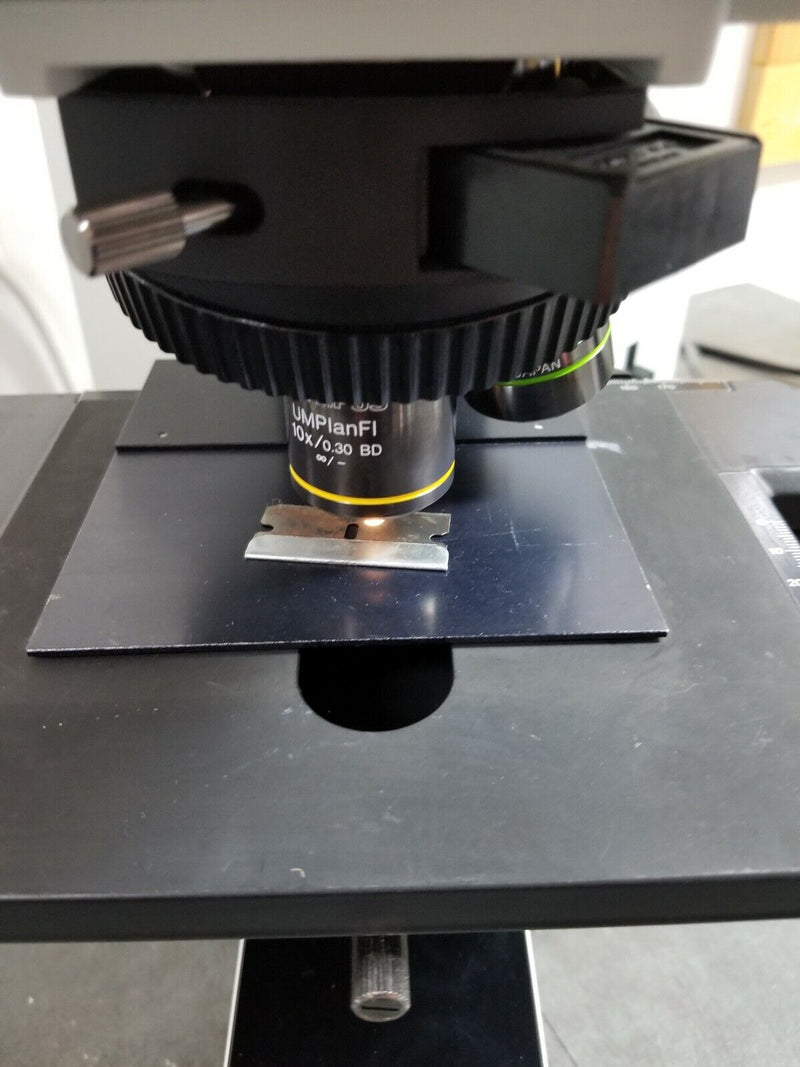 Olympus Microscope BX60M Reflected Light - microscopemarketplace