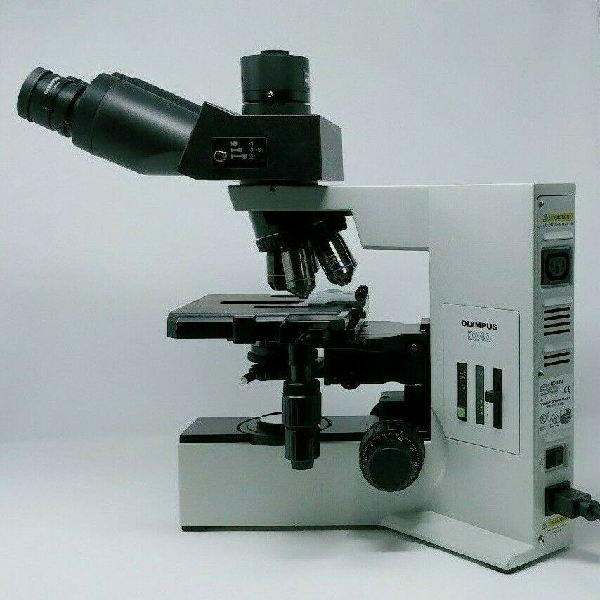 Olympus Microscope BX40 with Superwide Head, Apo 2x and Fluorites ...