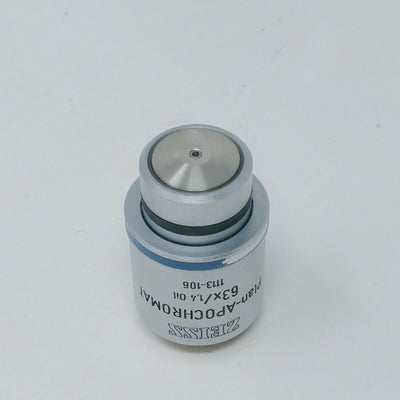 Zeiss Microscope Objective Plan APOCHROMAT 63x Oil 1113-106 - microscopemarketplace