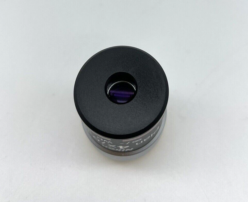 Nikon Microscope Objective E Plan 4x/0.10 for E200 - microscopemarketplace