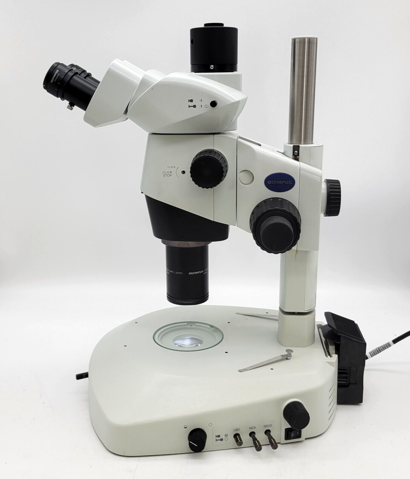 Olympus Stereo Microscope SZX10 with Trinocular Head and Transmitted L