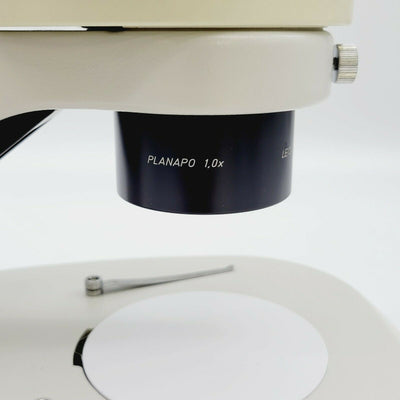 Leica Stereo Microscope MZ12 with Plan Apo 1x, Phototube, and Illuminated Stand - microscopemarketplace