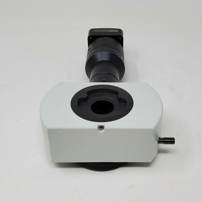 Olympus Microscope U-TRUS with 0.5x Adapter and AmScope AU1000 Camera - microscopemarketplace
