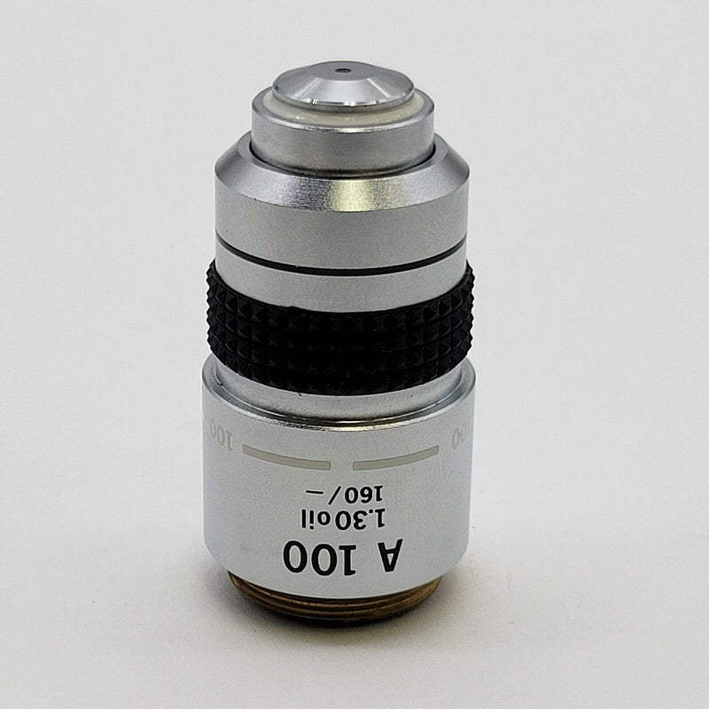 Olympus Microscope Objective A 100x 1.30 Oil 160/- - microscopemarketplace