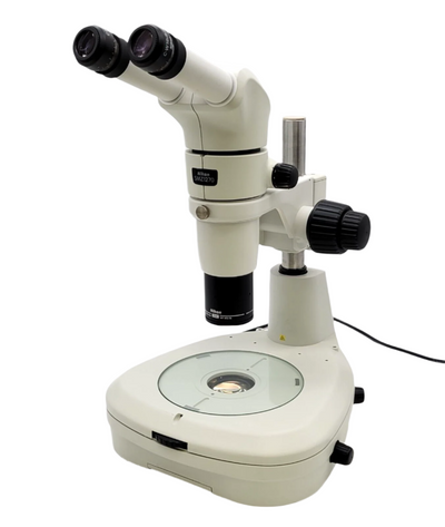 Nikon Stereo Microscope SMZ1270 w. Binocular Head & Illuminated Diascopic Stand - microscopemarketplace