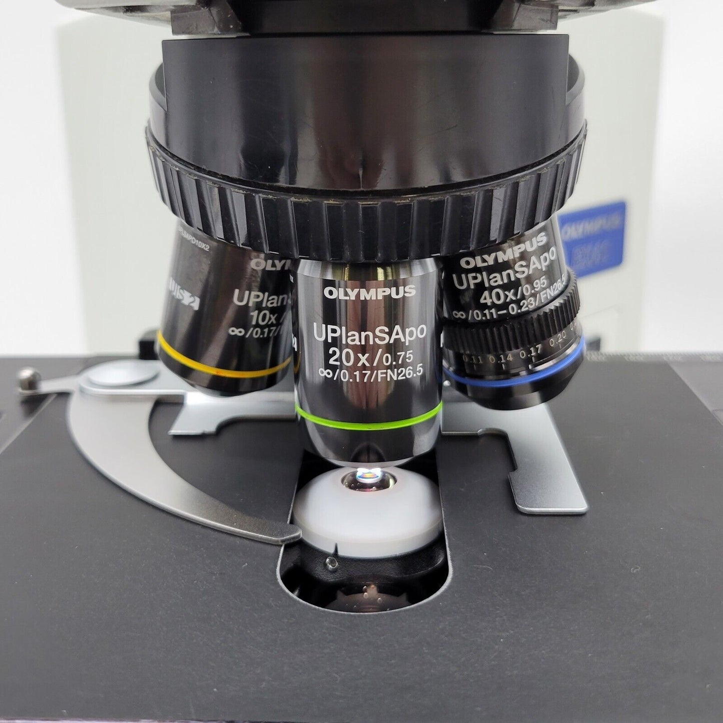 Olympus Microscope BX41 with Apos and Tilting Head Pathology / Mohs - microscopemarketplace