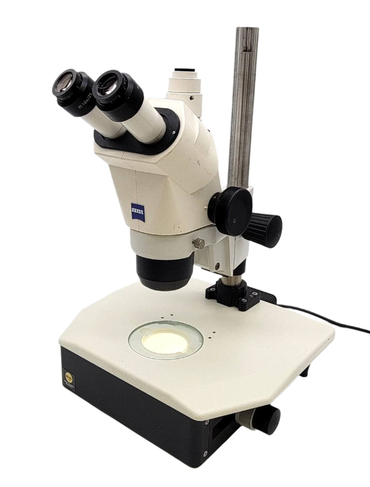 Zeiss Stereo Microscope Stemi 2000-C w. Trinocular Head, Transmitted Light Stand - microscopemarketplace