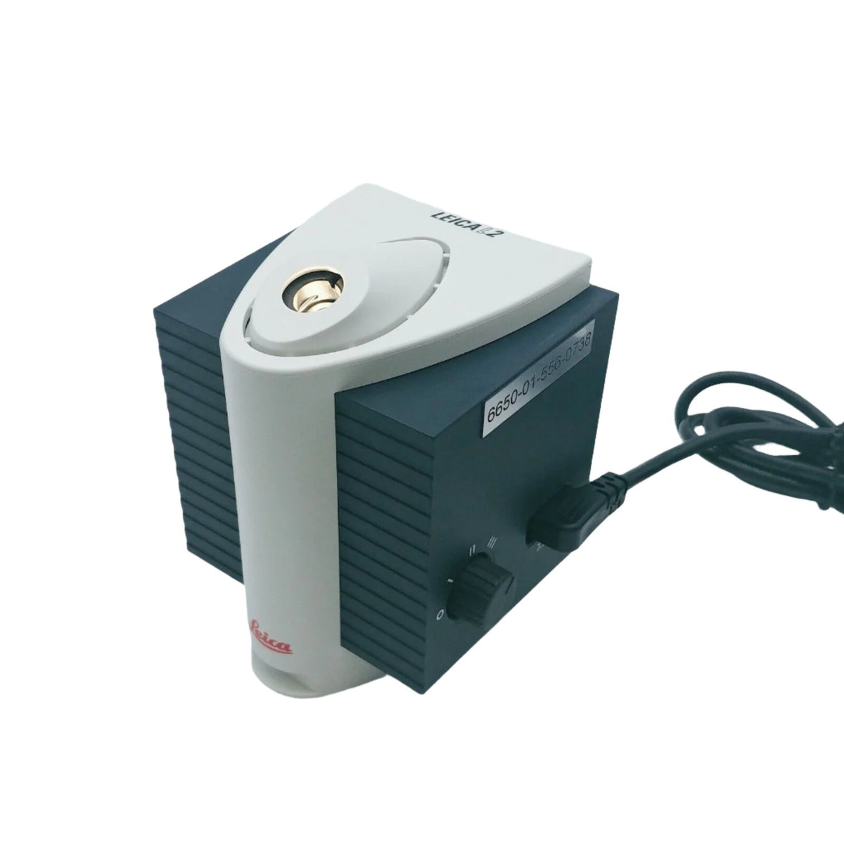 Microscope Halogen Light Source Leica Microscope L2 Halogen Fiber Optic Light Source Stereo Illuminator ...